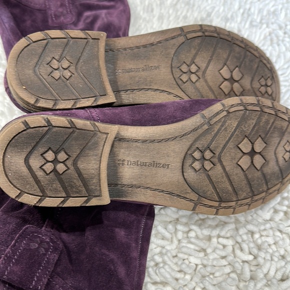 Naturalized Purple Suede Boots - Picture 2 of 5